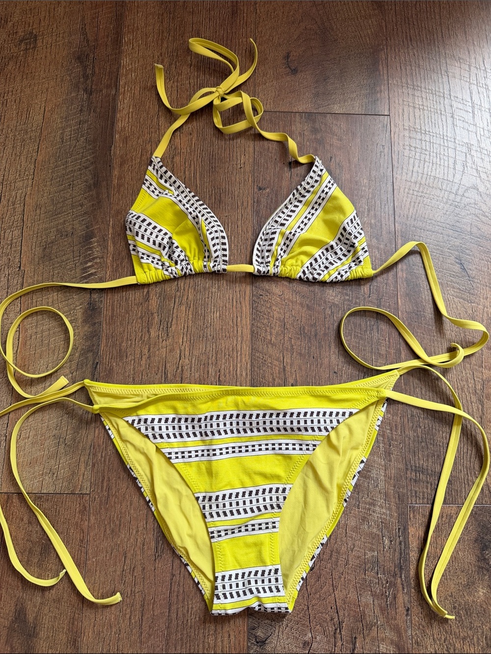 Lemlem Bright Yellow Bikini Bottom